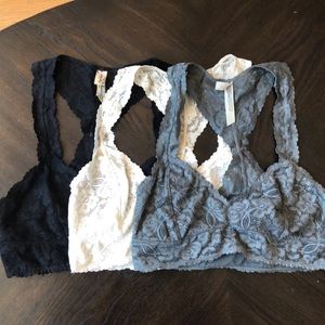 Free People bralette bundle